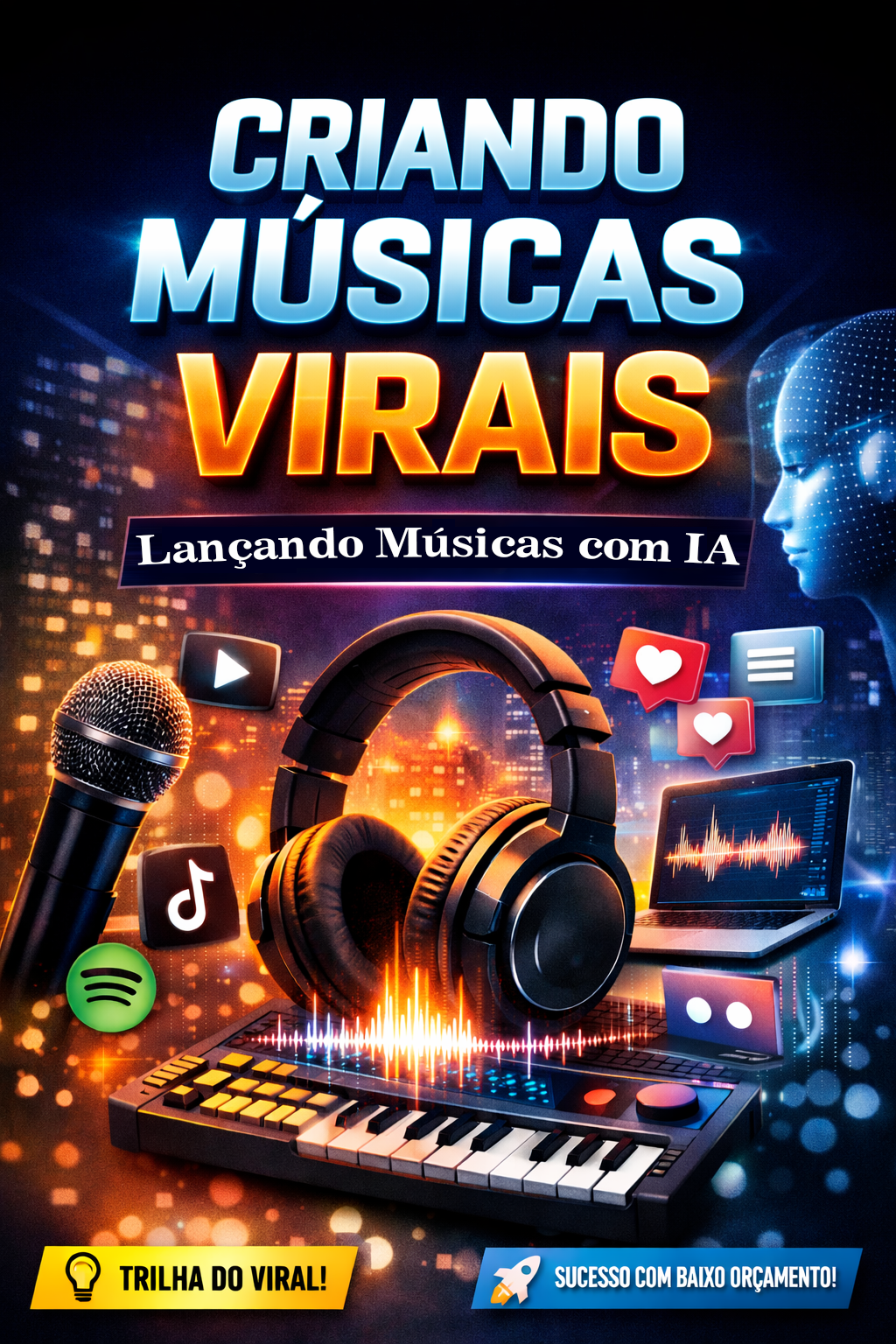 Capa do livro Criando Músicas Virais